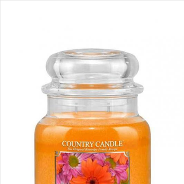  Country Candle - Sunshine & Daisies - Średni słoik (453g) 2 knoty Świeca zapachowa